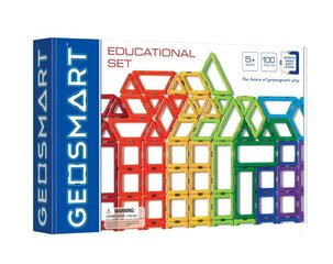 Magnetiline konstruktor GeoSmart Educational Set 100 tk hind ja info | Klotsid ja konstruktorid | kaup24.ee