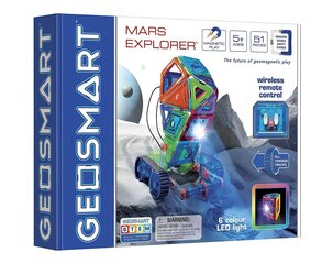 Магнитный конструктор GeoSmart Mars Explorer 51 шт цена и информация | Конструкторы и кубики | kaup24.ee