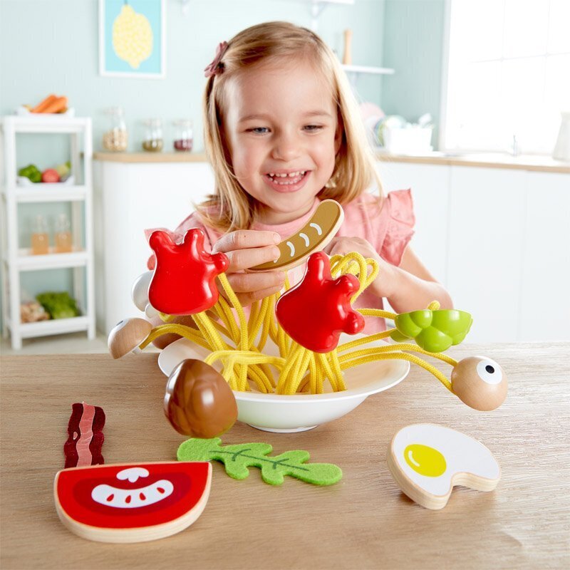 Mängutoit Soovides spagette Hape, E3165 цена и информация | Tüdrukute mänguasjad | kaup24.ee