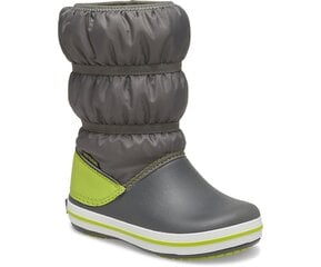 Зимние сапоги детские Crocs™ Crocband Winter Boot Kid's, розовые цена и информация | Детская зимняя обувь | kaup24.ee