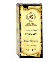 Эфирное масло розмарина Aromatika, 10 мл цена и информация | Эфирные, косметические масла, гидролаты | kaup24.ee