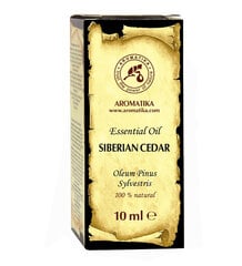 Siberi männi eeterlik õli Aromatika, 10 ml цена и информация | Эфирные, косметические масла, гидролаты | kaup24.ee