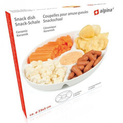 Сервировочная тарелка Alpina, 23 см цена и информация | Посуда, тарелки, обеденные сервизы | kaup24.ee