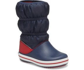 Зимние сапоги детские Crocs™ Crocband Winter Boot Kid's, розовые цена и информация | Детская зимняя обувь | kaup24.ee