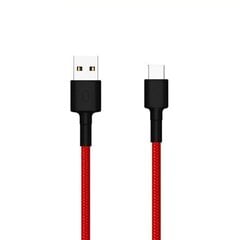 Xiaomi Mi Type-C Braided Cable SJV4110GL, Punane цена и информация | Кабели и провода | kaup24.ee