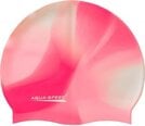Шапочка для плавания Aqua Speed Bunt, розовая/белая