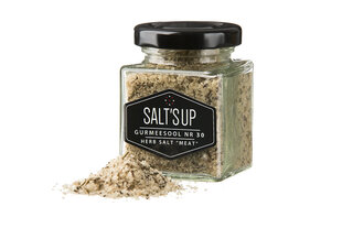 Salt'sUp MAITSETAIMEDEGA SOOL "HERB" coarse nr 30 gurmeesool hind ja info | Vürtsid, vürtsikomplektid | kaup24.ee