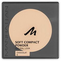 Kompaktpuuder Soft Compact Powder Manhattan 9 g, 9 Chocolat цена и информация | Пудры, базы под макияж | kaup24.ee