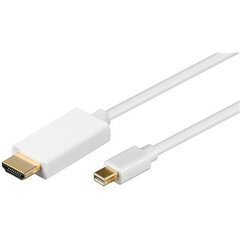 Goobay, HDMI/DP, 2 м цена и информация | Кабели и провода | kaup24.ee