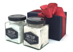 Salt'sUp подарочный набор из двух солей «Белое солнце — серебристая луна» цена и информация | Специи, наборы специй | kaup24.ee