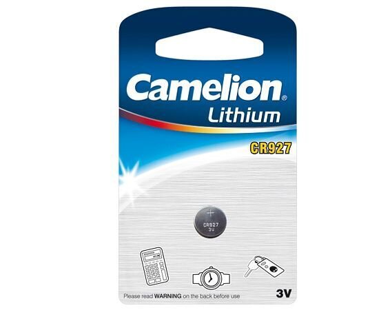 Camelion Lithium Button Celles 3 V, CR927, 1 tk цена и информация | Patareid | kaup24.ee