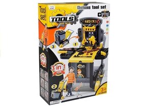 Tööriistakomplekt käru ja kastiga, 3in1 "Tools" hind ja info | Poiste mänguasjad | kaup24.ee