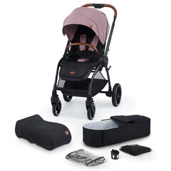 Universaalne käru Kinderkraft Evolution Cocoon 2in1, Mauvelous pink hind ja info | Vankrid, jalutuskärud | kaup24.ee