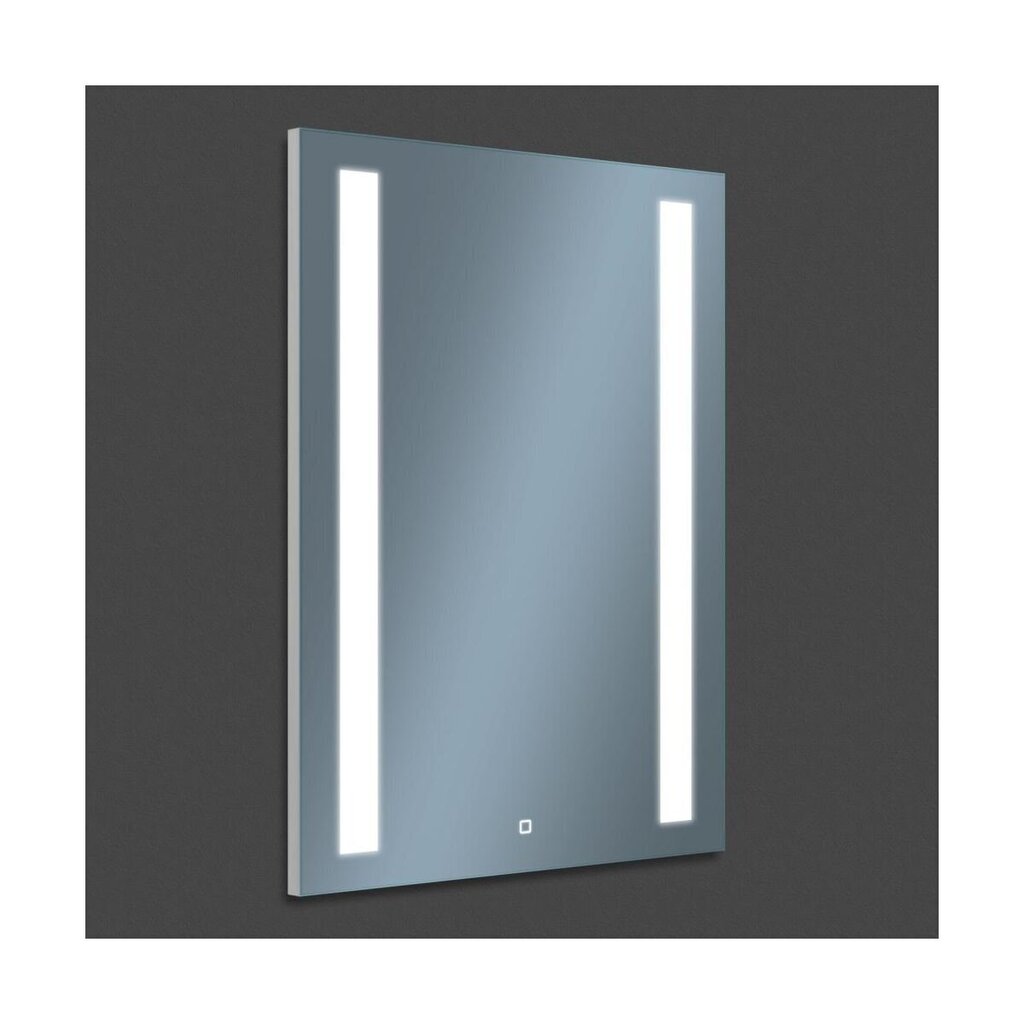 Peegel valgustusega Venti Fiorina, hõbedane värv hind ja info | Vannitoa peeglid | kaup24.ee