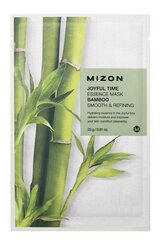 Листовая маска для лица с бамбуком Mizon Joyful Time Essence Mask Bamboo 23г цена и информация | Маски для лица, патчи для глаз | kaup24.ee