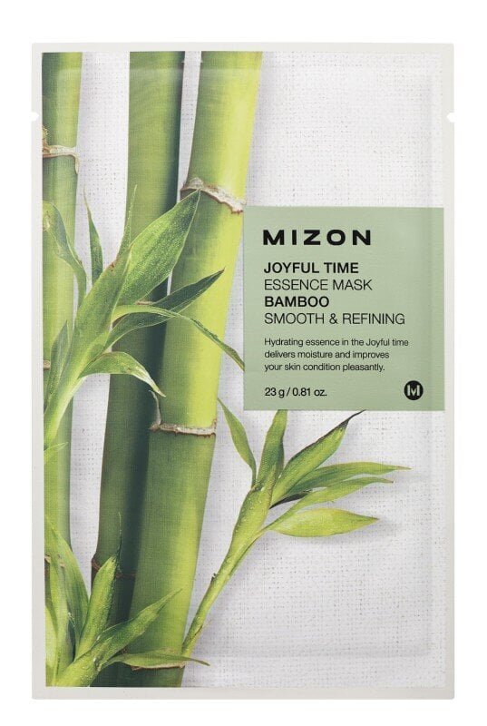 Kangasmask bambusega Mizon Joyful Time Essence Mask Bamboo 23g цена и информация | Näomaskid, silmamaskid | kaup24.ee