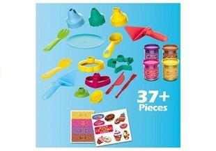 Plastiini komplekt "Maiustuste valmistamise laud", 37 detaili hind ja info | Arendavad mänguasjad | kaup24.ee