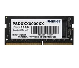 Patriot PSD44G266681S цена и информация | Оперативная память (RAM) | kaup24.ee