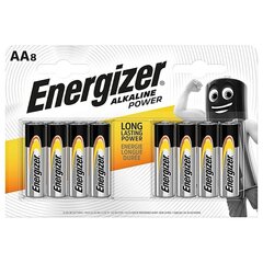 Energizer leelispatareid AA Alkaline Power (8 tk) hind ja info | Energizer Kodumasinad, kodutehnika | kaup24.ee