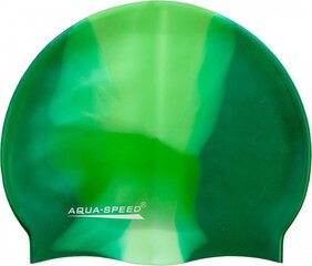 Шапочка для плавания Aqua Speed Bunt, зеленая цена и информация | Шапки для плавания | kaup24.ee