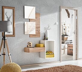 Комплект мебели для прихожей ASM Easy EY1, коричневый/белый цена и информация | ASM Мебель для прихожей | kaup24.ee