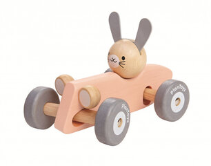 Mänguauto PlanToys Bunny Racing Car hind ja info | PlanToys Lapsed ja imikud | kaup24.ee