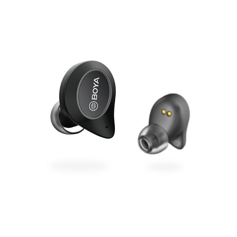 Boya juhtmevabad kõrvaklapid + mikrofon True Wireless BY-AP1, must цена и информация | Kõrvaklapid | kaup24.ee
