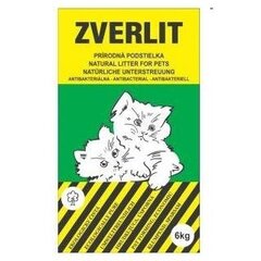 Наполнитель для кошачьих туалетов ZVERLIT 1-4 мм. бентонит 6 кг. цена и информация | Наполнители для туалета | kaup24.ee