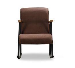 Кресло-качалка Artie Yoka, коричневое цена и информация | Кресла | kaup24.ee