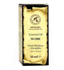 Натуральное эфирное масло Чайного дерева Aromatika, 10 мл цена и информация | Эфирные, косметические масла, гидролаты | kaup24.ee