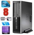 HP 8100 Elite SFF i5-650 8GB 240SSD+2TB DVD WIN10Pro