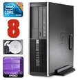 HP 8100 Elite SFF i5-650 8GB 250GB DVD WIN10Pro [refurbished]