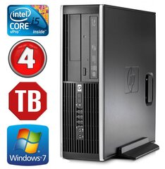 HP 8100 Elite SFF i5-650 4GB 1TB DVD WIN7Pro hind ja info | Lauaarvutid | kaup24.ee