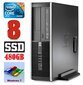 HP 8100 Elite SFF i5-650 8GB 480SSD DVD WIN7Pro hind ja info | Lauaarvutid | kaup24.ee