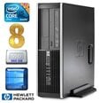 HP 8100 Elite SFF i5-650 8GB 960SSD DVD WIN10 [refurbished]