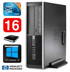 HP 8100 Elite SFF i5-650 16GB 1TB DVD WIN10 цена и информация | Стационарные компьютеры | kaup24.ee