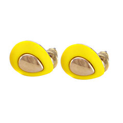 Naiste kõrvarõngad, kollane/kuldne hind ja info | Kõrvarõngad | kaup24.ee
