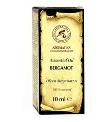 Looduslik bergamoti eeterlik õli Aromatika, 10 ml цена и информация | Эфирные, косметические масла, гидролаты | kaup24.ee