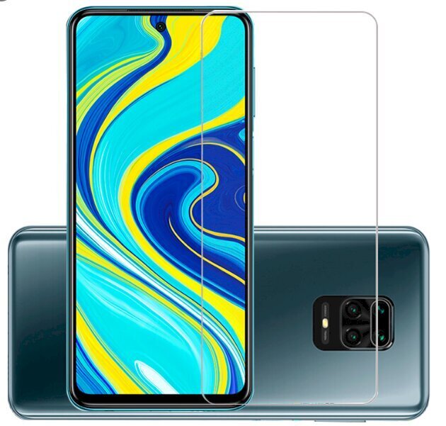 Fusion karastatud klaasist ekraanikaitse Xiaomi Redmi Note 9S / Note 9 Pro / Note 9 Pro Max цена и информация | Ekraani kaitsekiled | kaup24.ee