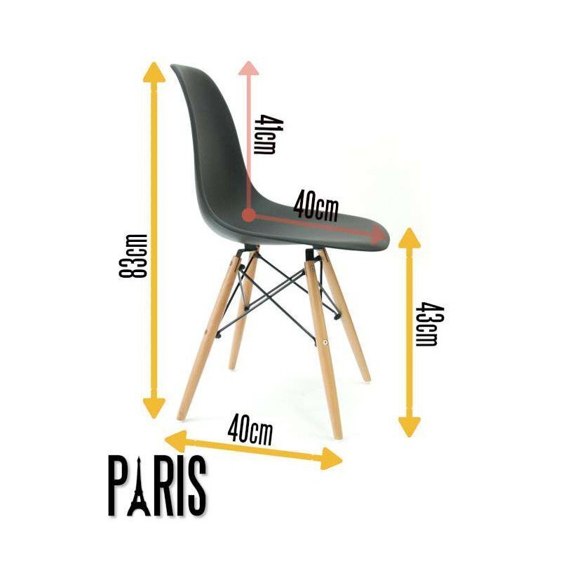 Tool Paris, valge цена и информация | Söögilaua toolid, köögitoolid | kaup24.ee