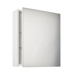 Шкаф для ванной комнаты с зеркалом Sensea Storm 55 1D, белый цена и информация | Шкафчики для ванной | kaup24.ee