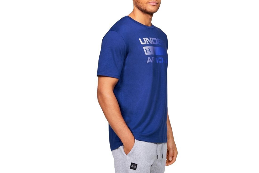 Meeste spordisärk Under Armour Team Issue Wordmark SS Tee M 1329582 449, 61310 hind ja info | Meeste spordiriided | kaup24.ee