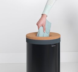 Pesukast Laundry, 35l, must matt, Brabantia цена и информация | Аксессуары для ванной комнаты | kaup24.ee