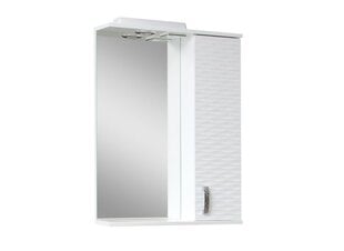 Шкафчик с зеркалом 3D-55 цена и информация | Шкафчики для ванной | kaup24.ee