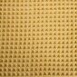 Pleed Ceba Waffle Line Cream Gold, 90x90 cm hind ja info | Voodikatted, pleedid | kaup24.ee