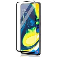 Karastatud klaas 9D täielikult kaetud raamiga Samsung A415 Galaxy A41 must цена и информация | Защитные пленки для телефонов | kaup24.ee