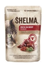 Shelma kassieine veisefileed tomati ja ürtidega kastmes 28x85g цена и информация | Кошачьи консервы | kaup24.ee