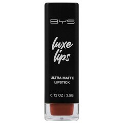 BYS Huulepulk Luxe Lips Ultra Matte BITTER SWEET hind ja info | Huulepulgad, -läiked, -palsamid, vaseliin | kaup24.ee