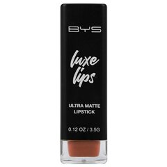 BYS Huulepulk Luxe Lips Ultra Matte MAN EATER hind ja info | Huulepulgad, -läiked, -palsamid, vaseliin | kaup24.ee