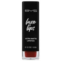 BYS Huulepulk Luxe Lips Ultra Matte QUEEN OF THE NIGHT hind ja info | Huulepulgad, -läiked, -palsamid, vaseliin | kaup24.ee